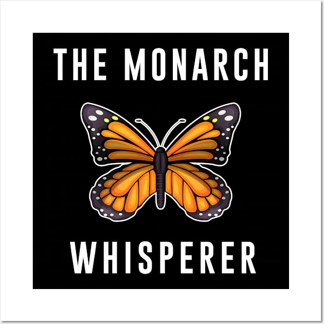 The Monarch Whisperer Wall Art by illusionerguy